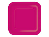 Solid Square 9-inch paper plates - 8 ct - (click for more colors)