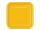 Solid Square 9-inch paper plates - 8 ct - (click for more colors)