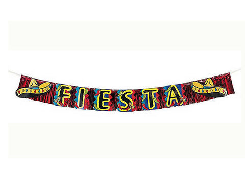 Fiesta Fringe Foil Banner